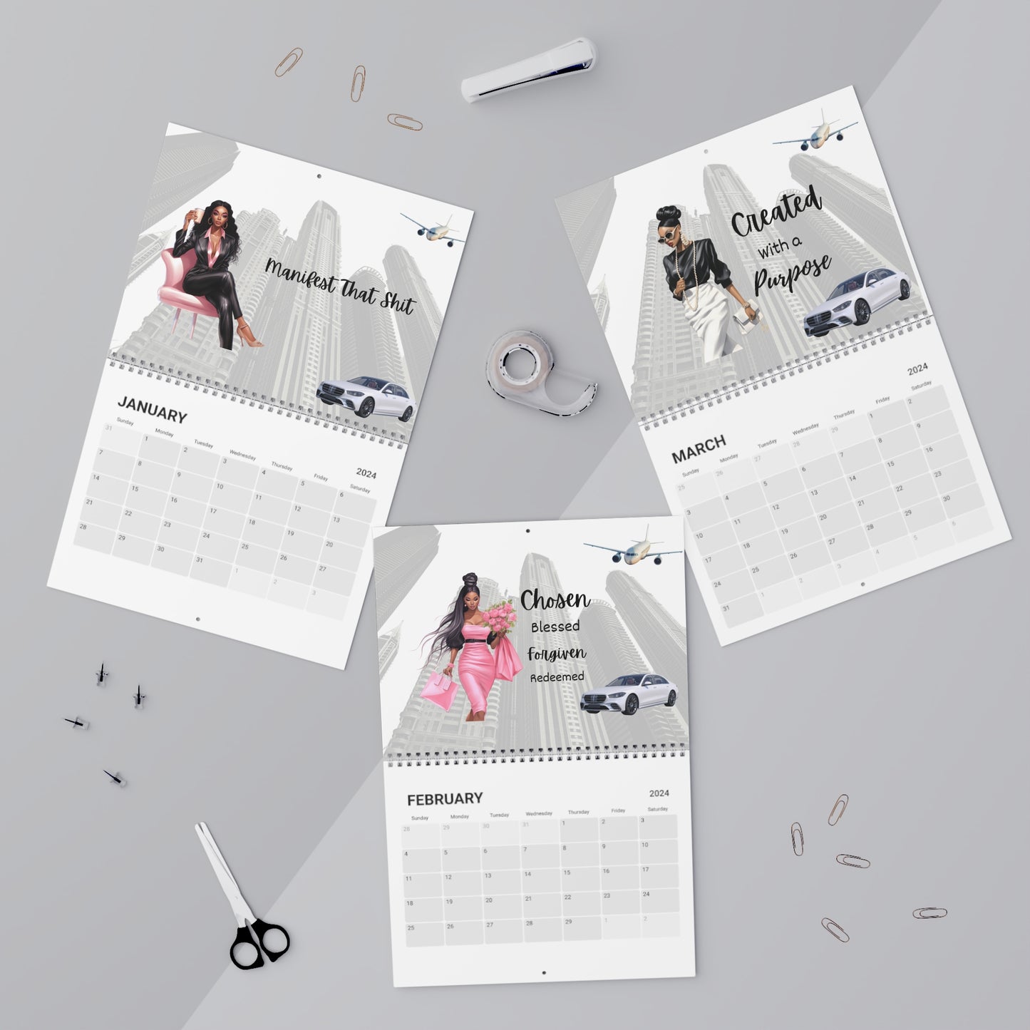 Girl Boss 2024 Calendar