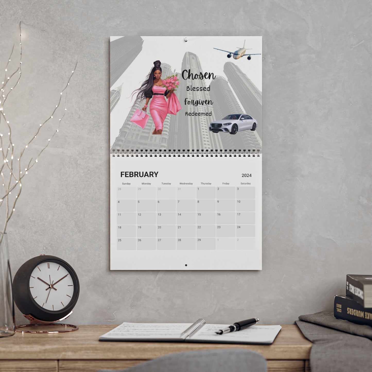 Girl Boss 2024 Calendar