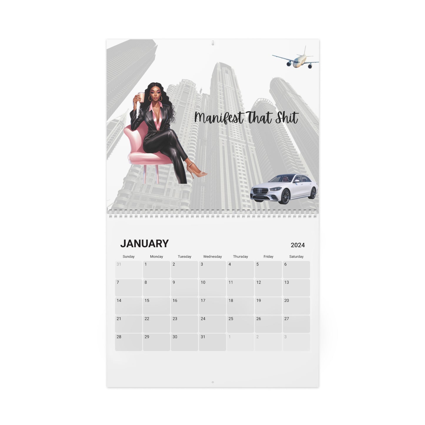 Girl Boss 2024 Calendar