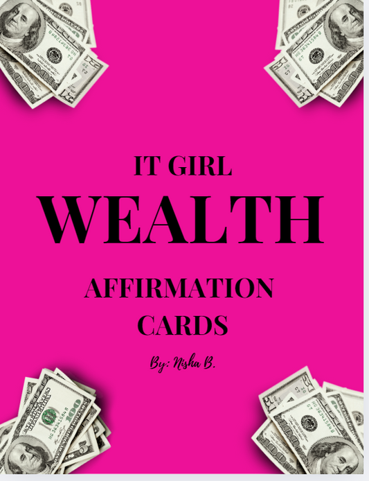 IT Girl WEALTH Affirmation Cards